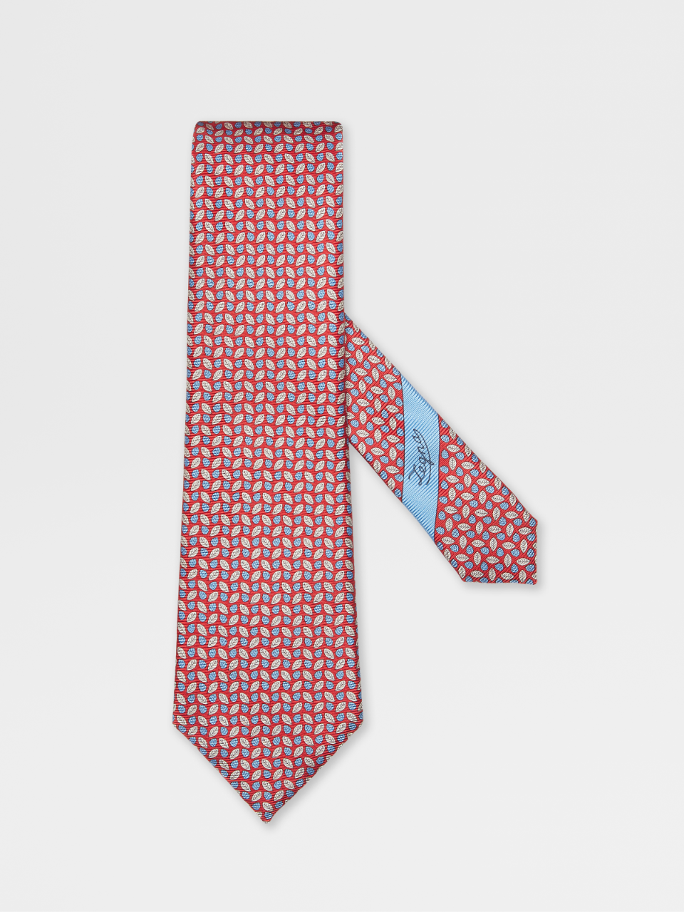 Red Silk Tie